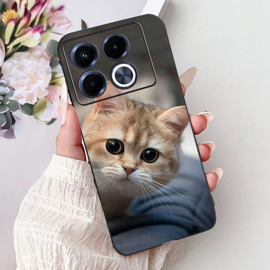 For Infinix Note 40 5G Case X6852 Luxury Fashion Painted Cover Matte Phone Case For Infinix Note 40 Pro Plus Note40 4G Soft Bags