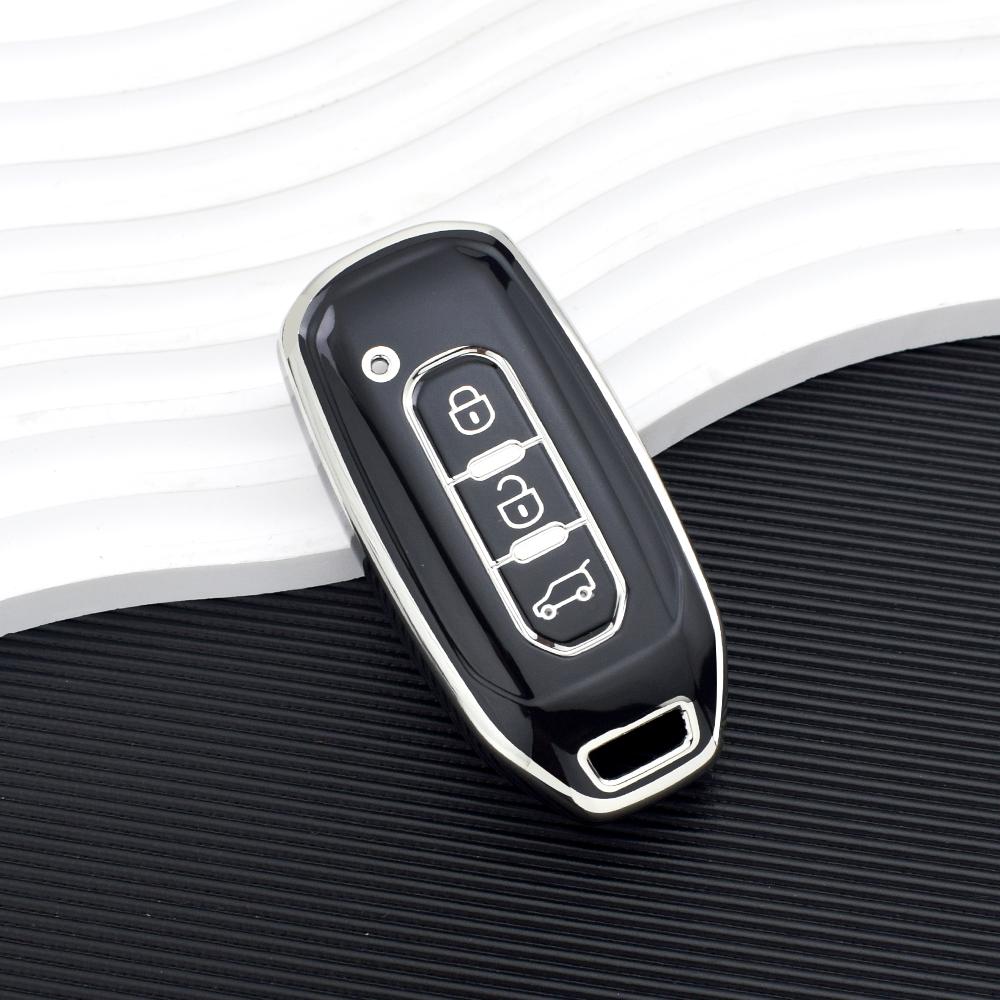 TPU Car Smart Remote Key Cover Case Bag Holder For Ford Territory EV Protector Shell Fob Accessories