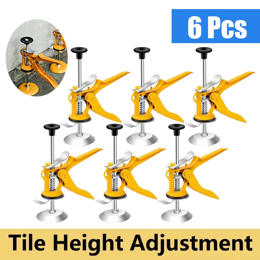 1-6PCS Tile Height Adjustment Regulator Leveler Wall Ceramic Locator Craftsman Hand Pliers Nivelador De Porcelanato Hand Tool