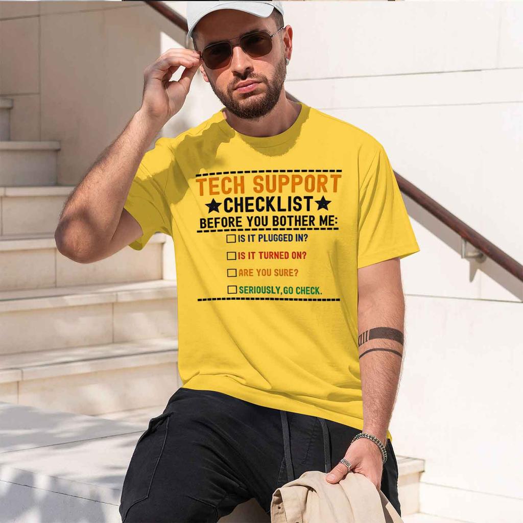 Summerbest-selling List of Interesting Technical Support Items Computer Experts System Administrators Fashionable T-shirts