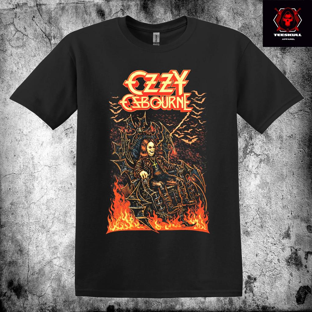 Ozzy Osbourne Classic Rock Band Premium Heavy Cotton Unisex T-Shirt