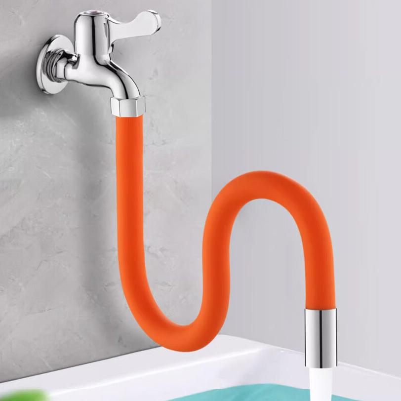 Retractable Splash-Proof Universal Faucet Extension Tube with Filter