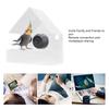 Camera Smart Bird Feeder 720HD Remote Connection Night Vision Clear Birds Window Feeder with Strong Suction Cups