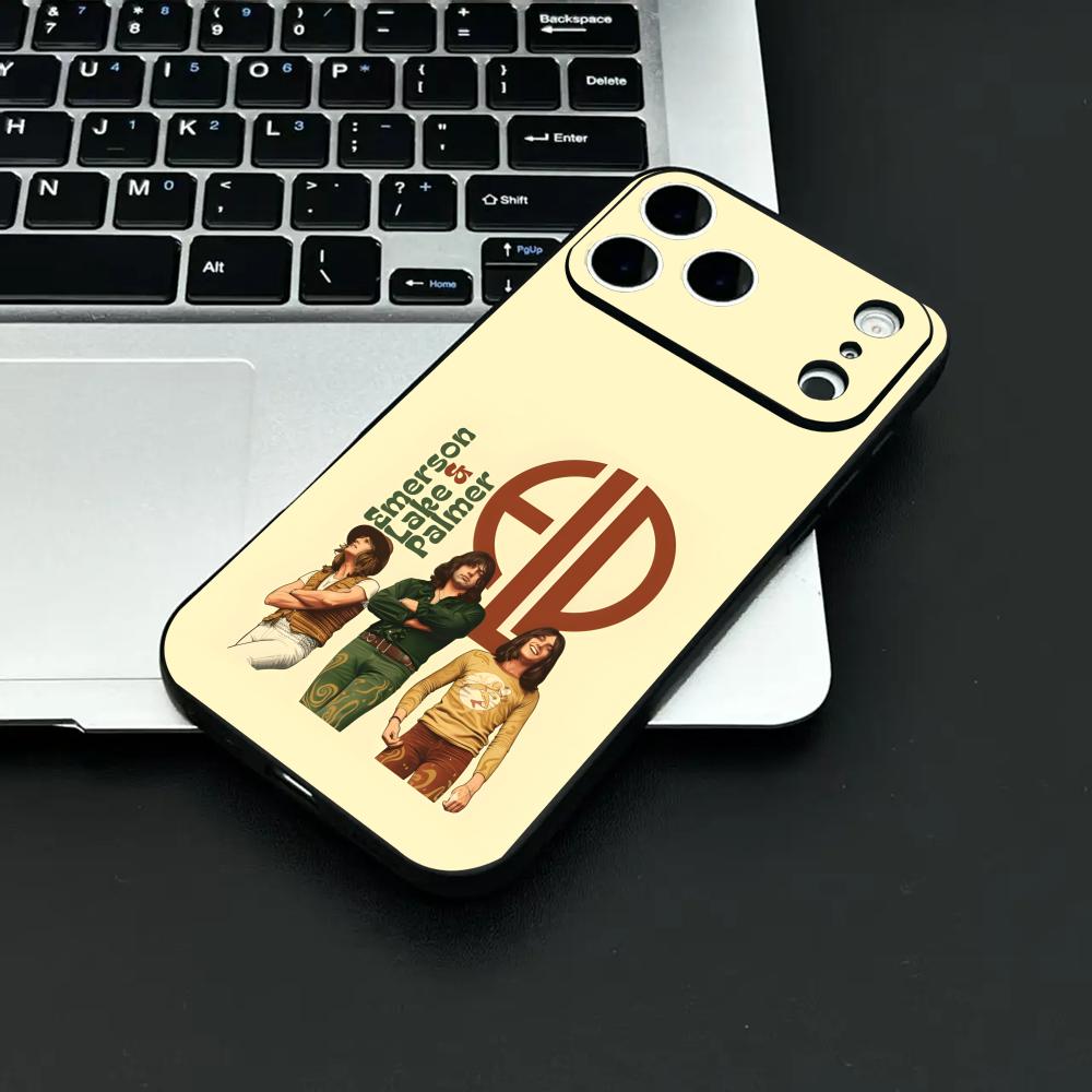 Art Rock elp E-emerson Lake & Palmer Handyhülle für iPhone 12-17 Air Plus Pro Max Satiniert Glänzend Bunt Tolles Geschenk