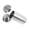 Stainless Steel Tea Tins Canister Home Kitchen Canisters for Tea Coffee Sugar Storage