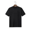 European Sizes Men's Vintage Fashion T-Shirt with Back Print, Summer Short Sleeve Top