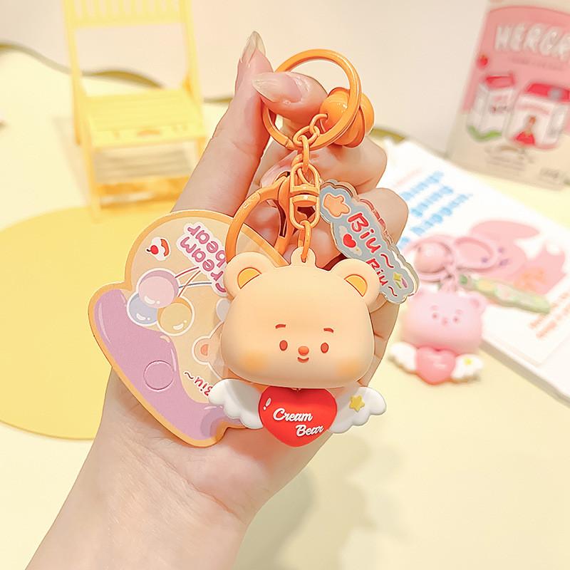 Jinnew Drawstring Butterbear Love Fun Pendant Novelty Accessory  For Teens