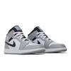 Air 1 Mid GS Light Smoke Grey Retro Sneakers 554725-078