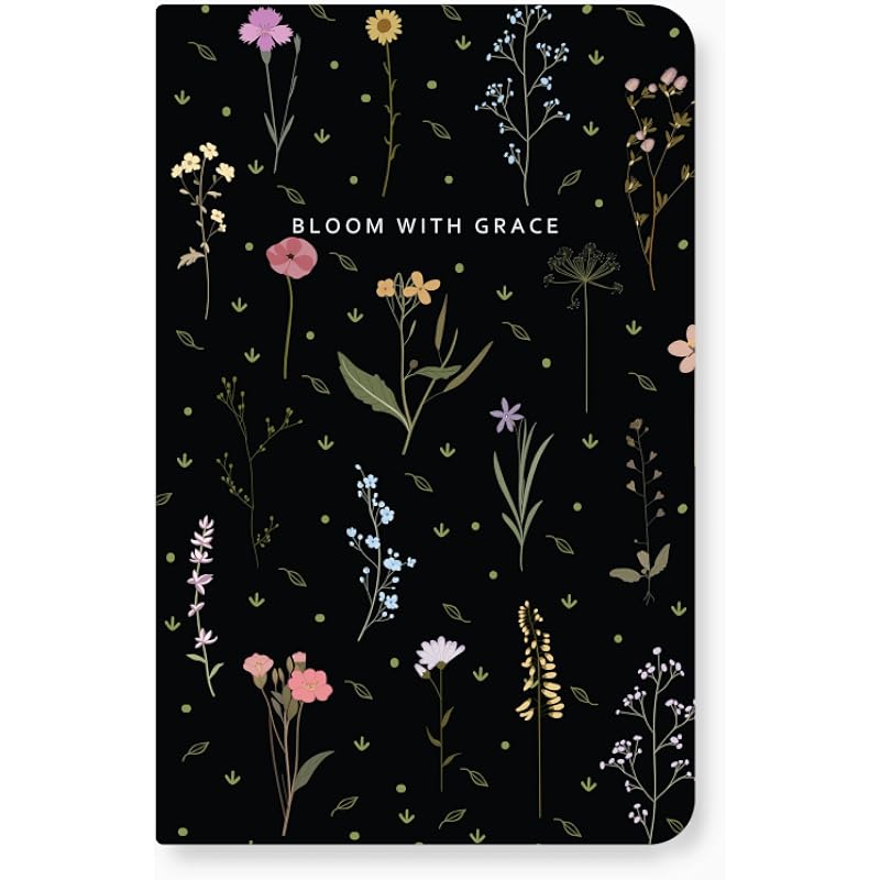 FACTOR NOTES A5 Notebook: Ruled | 90 GSM | 160 Pages (Bloom with Grace)