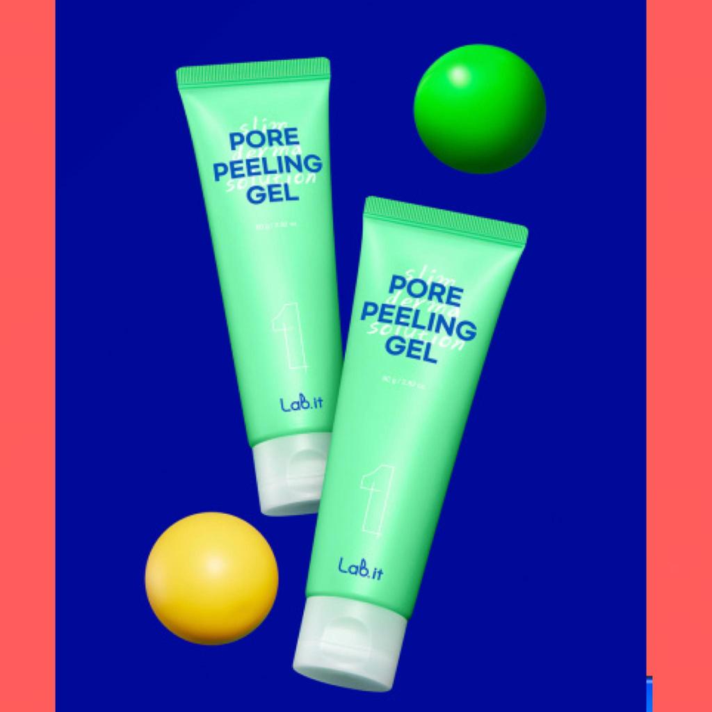 Lab it Pore Peeling Gel 80g/Korean Skin Beauty