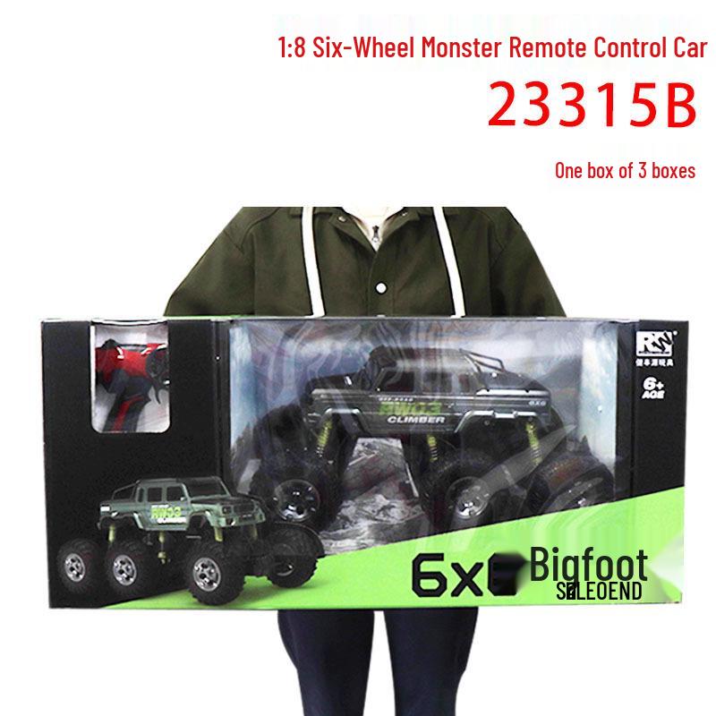 Jianfengyuan Bigfoot Wireless RC Drifting Off-Road High-Speed Drop-Resistant Toy Car