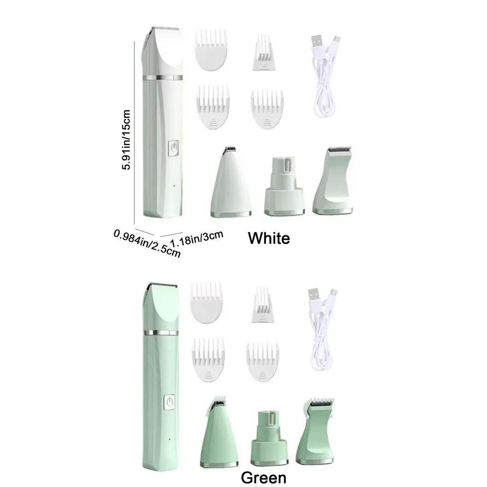 USB Rechargeable Cordless Pet Shaver Low Noise Dog Trimmer Cordless Pet Trimmer  Cat Haircut