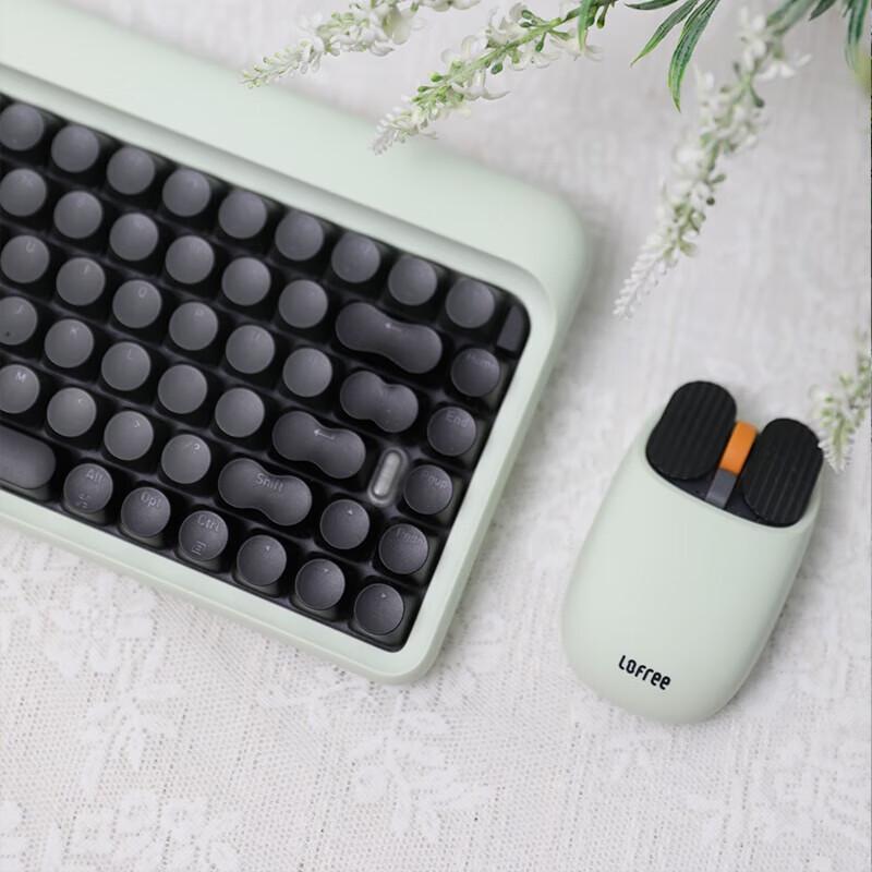 LOFREE 1970S Retro Chip Dual-Mode Wireless Mouse