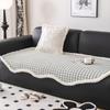 French Style High-Grade Special-Shaped Sofa Cushion Chenille Plush Edge Sofa Towel Cover Cloth Non-Slip Wear-Resistant Cushion Blanket