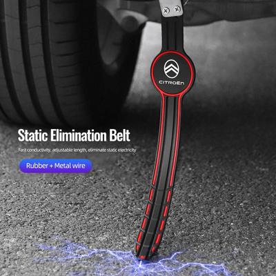 Car Eliminate Static Elimination Belt Auto Accessories For C3 C5 AIRCROSS C5X C4 Cactus PICASSO e-C3 e-C4 C1 C-Crosser