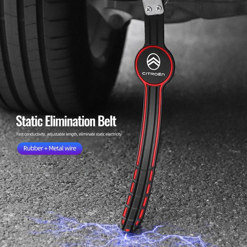 Car Eliminate Static Elimination Belt Auto Accessories For Citroen C3 C5 AIRCROSS C5X C4 Cactus PICASSO e-C3 e-C4 C1 C-Crosser