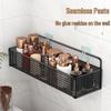 LIEI No-Drill Suction Cup Mesh Wall Storage Basket
