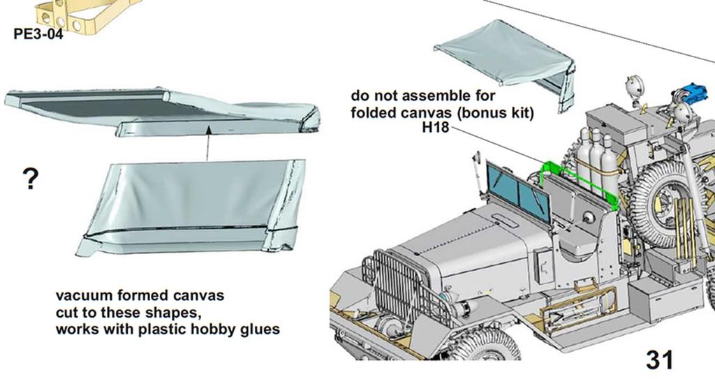 Thunder Models Escala 1/35 Caminhão de Reboque Pesado Americano Ward LaFrance M1A1, Teto Aberto, 1943, Kit de Modelo de Plástico TB35014 (Veículo militar)