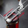 Adjustable Multi-Function Bottle Opener Stainless Steel Lids Off Jar Opener Labor-Saving Screw Can Opener For Kitchen Tools