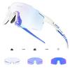 Kapvoe Photochromic Cycling Glasses MTB Cycling Sunglasses Outdoor Bike Eyewear Sports Glasses UV400 Bicycle Goggles Eyepieces