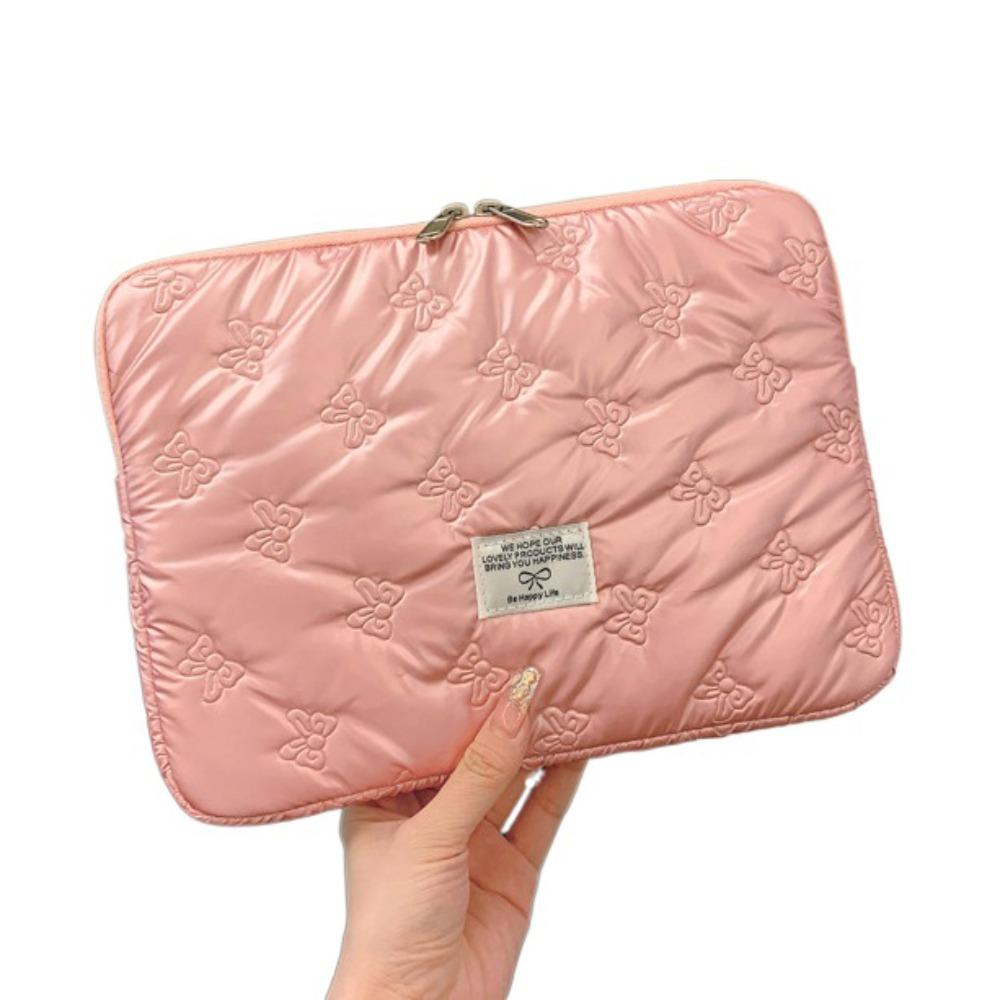 

Shockproof Tablet Sleeve Bag Portable Girl Computer Bag Cartoon Laptop Bag Girls/Lady/Women S розовый