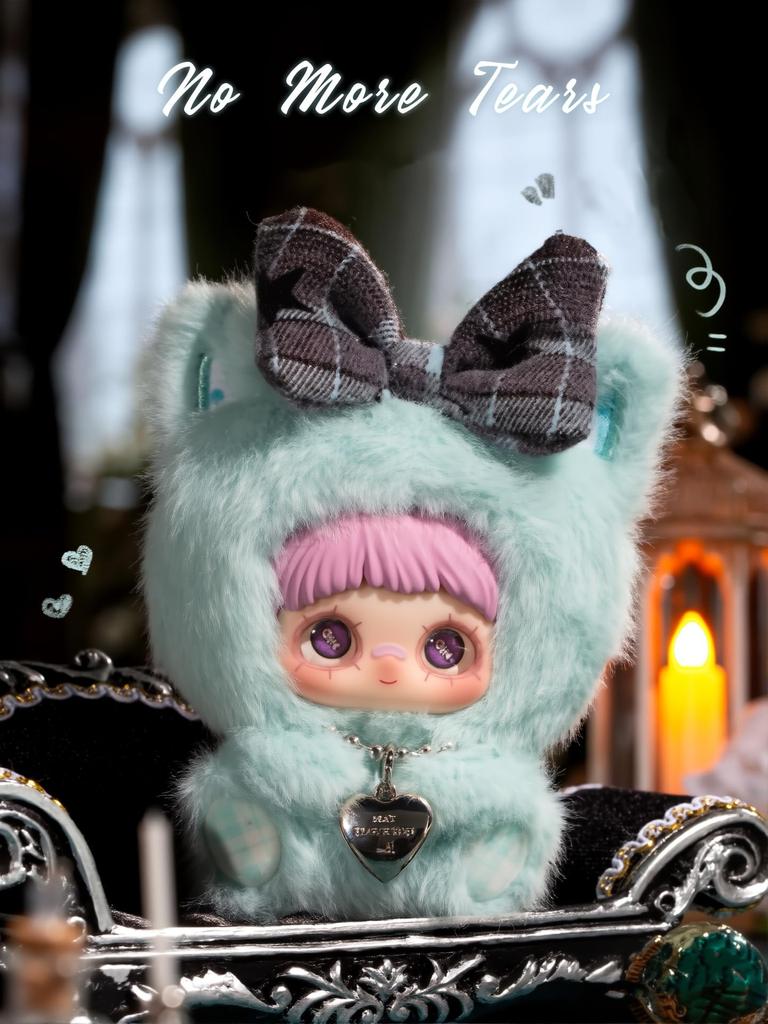 MayMei Love Never Ends Series Plush Blind Box Lovebu Plush Doll Style Lovebu Doll Color Block Scheme Handheld Item Fluffy and Soothing One of 10