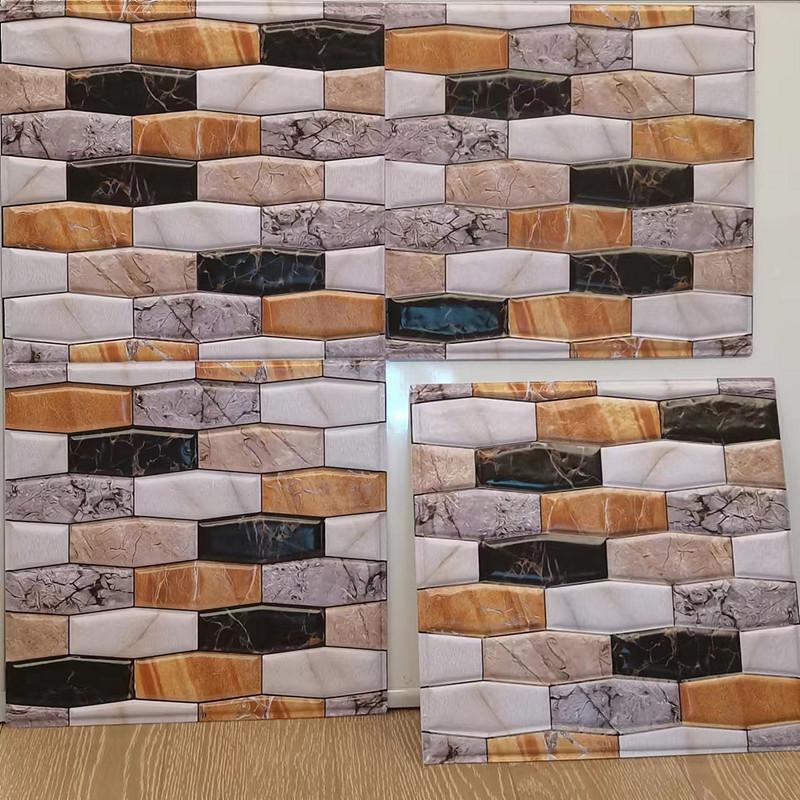 

5/10PCS Self-Adhesive Wall Pasted Waterproof Anti-Fouling Beautify Decorative Living Room Tv Background Wall 5pcs