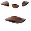 Wooden Tissue Box Cover Napkin Holder Decorative Case Tabletop Ornament for Table Restaurant