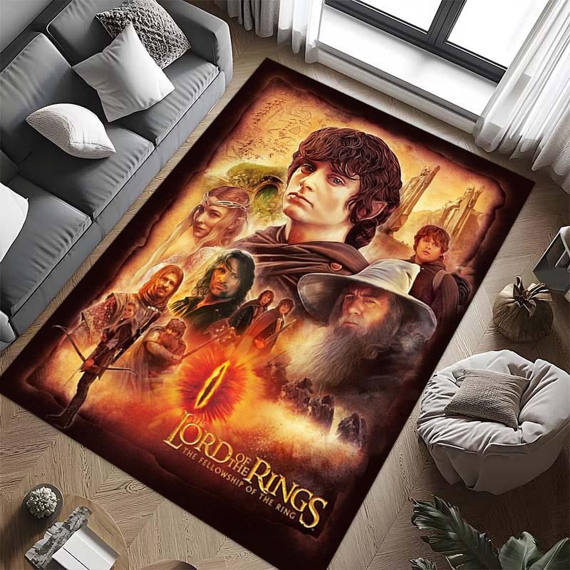 Middle-earth's Epic Saga carpet Living room and bedroom mats Suitable for all seasons Bathroom mat Art Protective pad