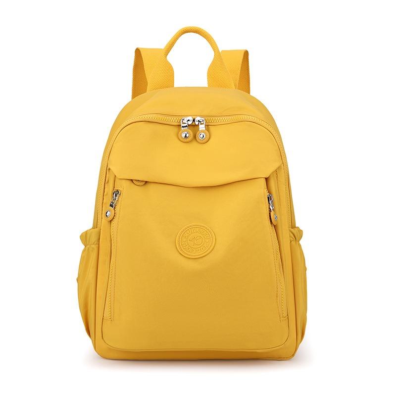 Commuter Simple Backpack New Large-capacity Casual Nylon Fashion Schoolbag Lightweight Personalized Backpack