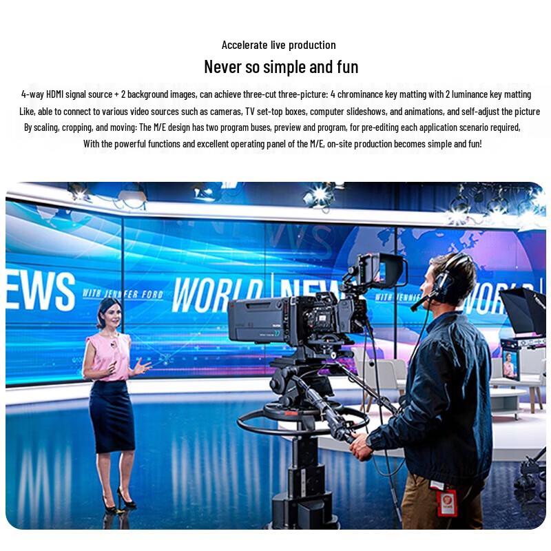 JiaShiYing R2 PRO Broadcast Live Stream Switcher