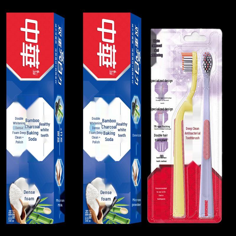 

Zhonghua Healthy White Teeth Sea Salt Baking Soda Mint Oral Care Set