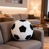 Soccer Ball Plush Throw Pillow Soft Stuffed Football Toy Cushion for Home Decor Gifts