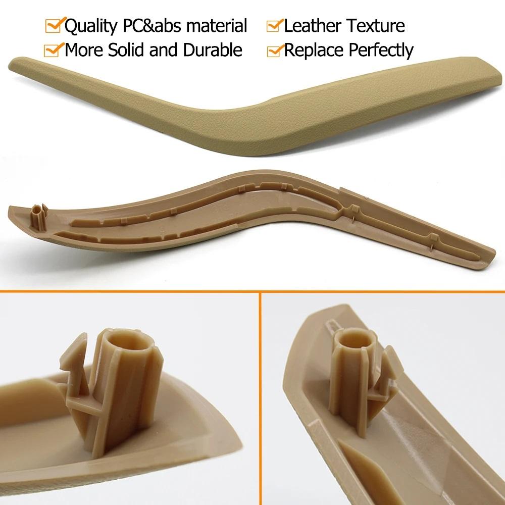 Upgraded Car Interior Left Right Door Pull Handle Cover Trim Replacement For BMW X1 E84 2011 2012 2013 2014 2015