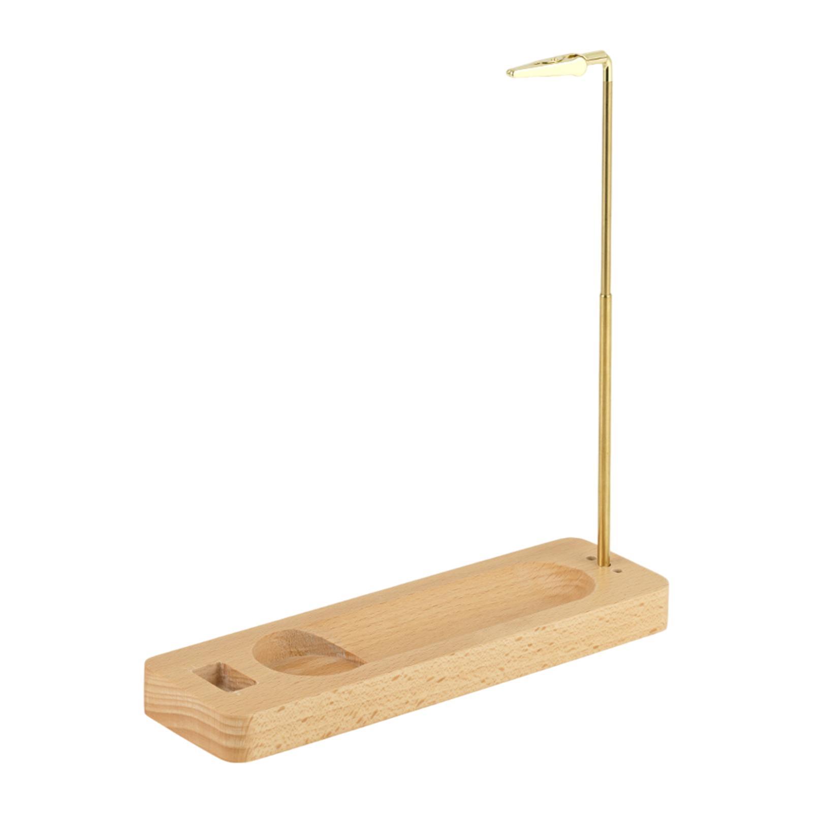 

Unique Wooden Incense Burner Tray Incense Stick Holder Craft Ornament for Housewarming Living Room