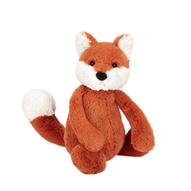 Jellycat Woods Animal Series Shy Fox Cub Companion Orange Doll Plush Doll 31cm Height