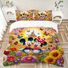 Mickey Minnie Fantasy Land Print 3Pcs Bedding Setduvet Cover With 2 Bedropillowcase Home Birthday Gift