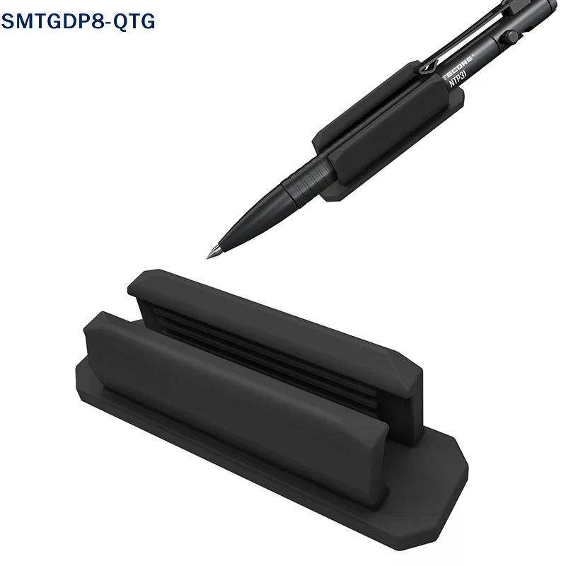 Self-Adhesive Silicone Pen Clip Wall Mounted Pencil Clip Desktop Marker Pen Ballpoint Pen Storage Holder Home Office Organizer