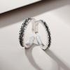Couple Ring Abyss A Pair of High-end Pairs of Rings, Niche Design Old and Retro, Give Boyfriend Gifts