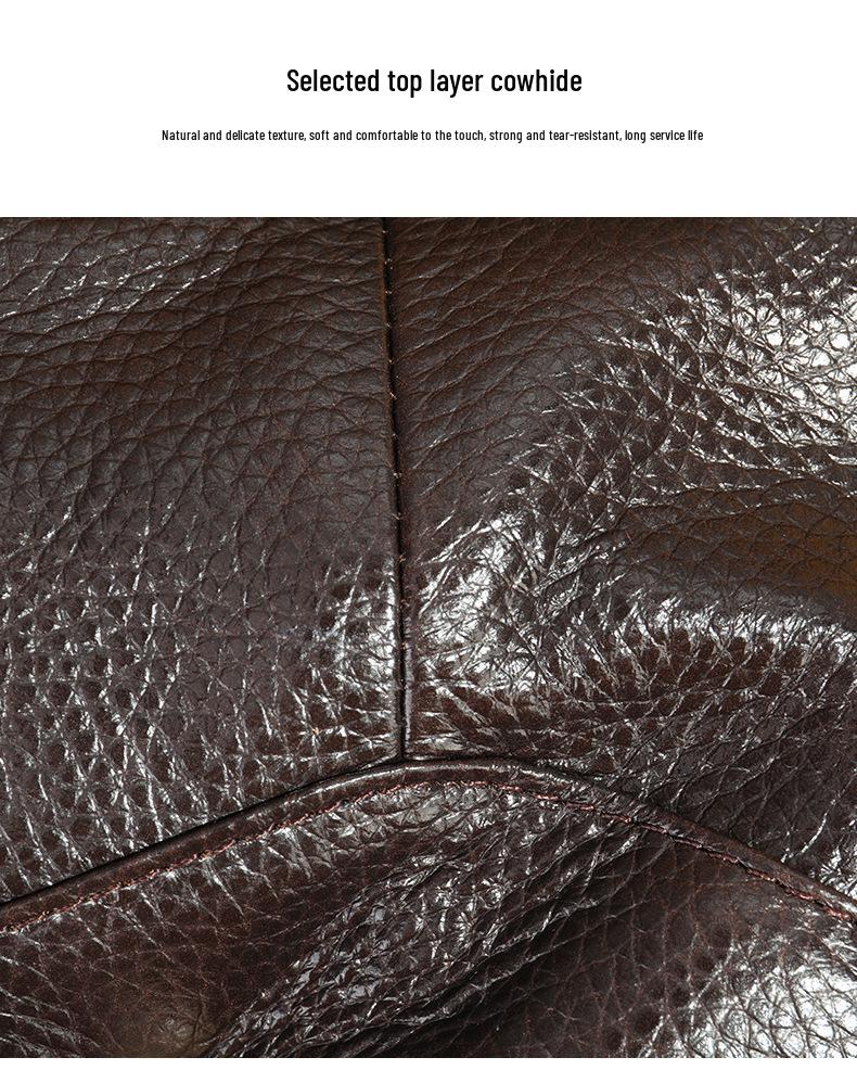 Men's Genuine Leather Crossbody Phone Bag - Business & Commute