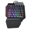 OneHanded Keyboard for PUBG Computer Mechanical Gaming Accessory with EyeCatching Lighting