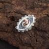 Natural Pink Opal Turquoise Gemstone 925 Sterling Silver Jewelry Handmade Ring RR-6-19