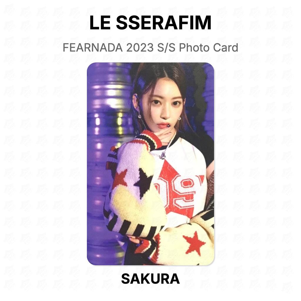 LE SSERAFIM FEARNADA 2023 S/S Photo Card Official Photocard