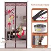 Magnetic Self-Closing Mosquito Net Door Curtain