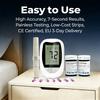 All-in-One Glucometer Kit – High Accuracy, 7s Quick Test, Gentle On Fingertips, Low-Cost Strips for Life, CE Certified