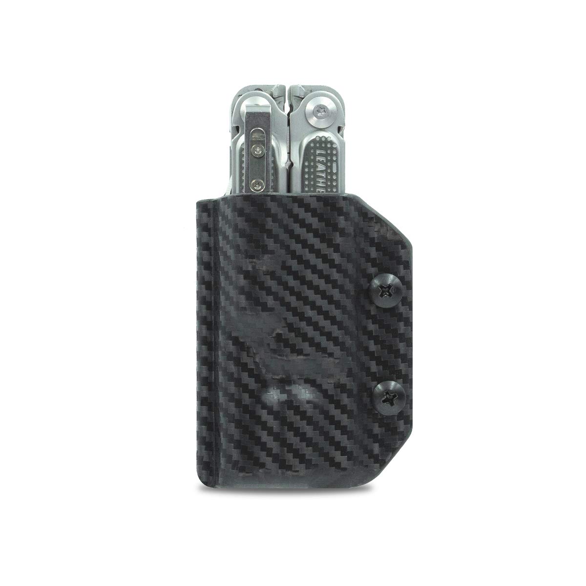 

Clip & Carry Kydex Case for Leatherman, Free Size, P4 Compatible, Officially Imported, Black