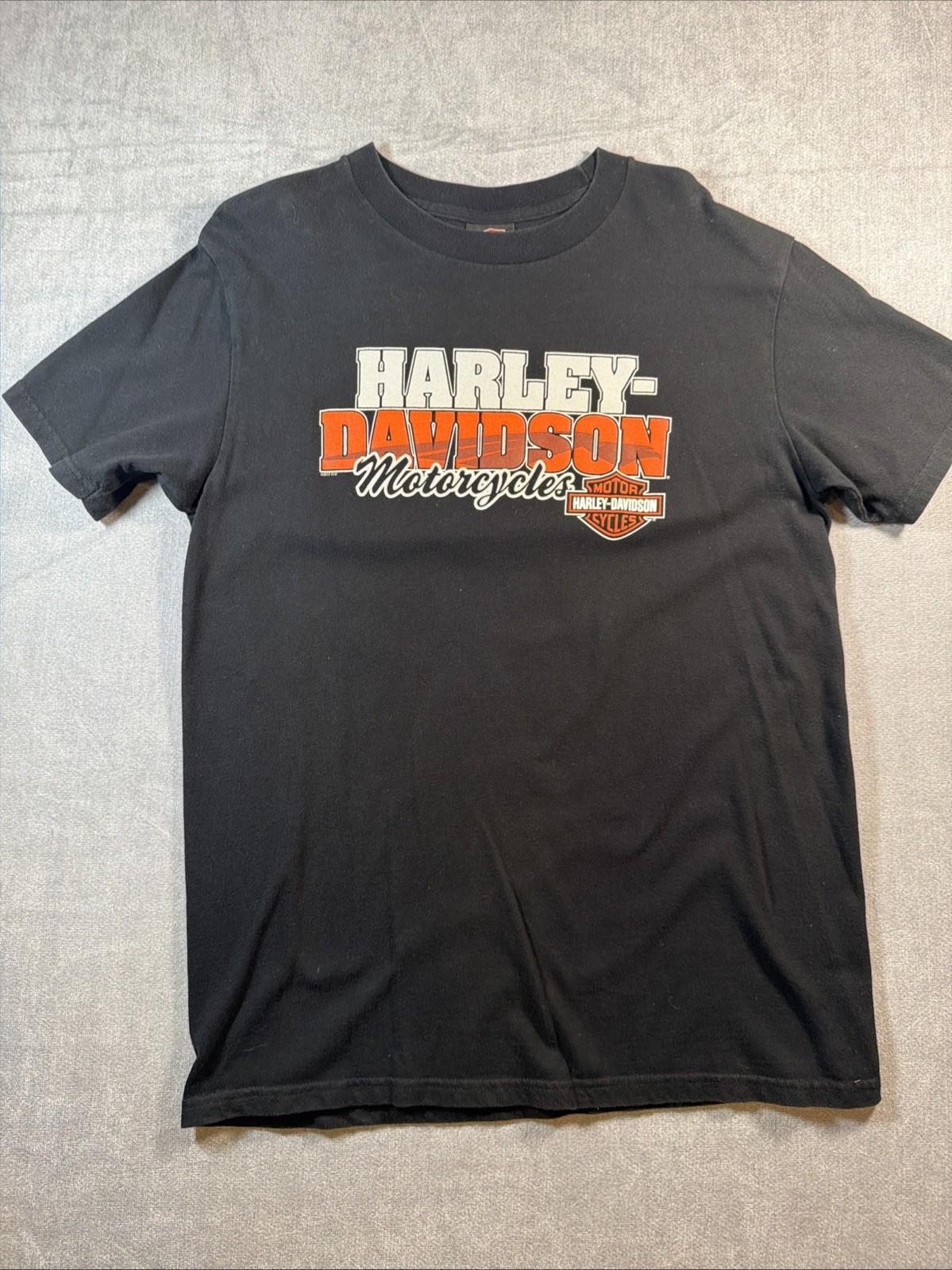 *Harley Davidson Bloomington, Indiana Short Sleeve T-Shirt -See Size Measurement Unisex T-Shirt XXXXL