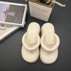 Fashion Summer Slippers for Women 2024 New Fashion Flip-flops Women Shoes Thick Sole Clip Toe Beach Shoes for Women Zapatos De Mujer
