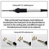 Easy To Use Soldering Head Iron Tip For Efficient Heat Insert Nut Embedding In 3D Printed Models Optimally Nut Melting