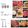 Tritacarne Acciaio Inossidabile Tritacarne Attrezzatura per Tritare la Carne Macchina Tritacarne Robusta per Cucina Domestica